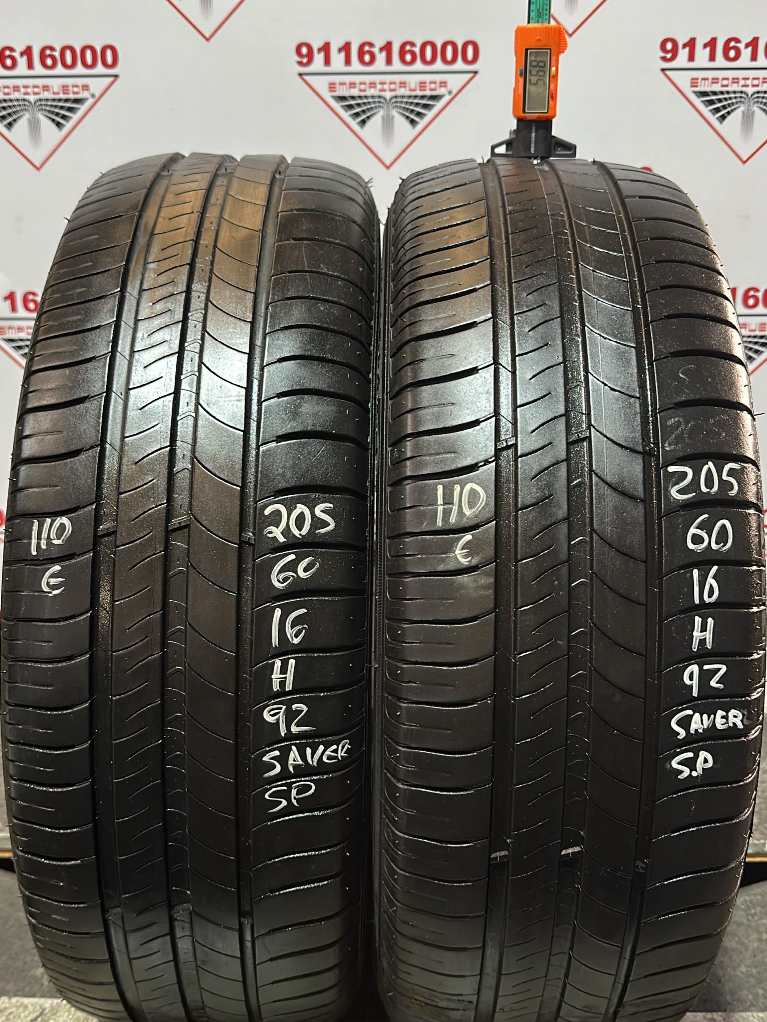 MICHELIN  USADO  205/60 R16 92 H
